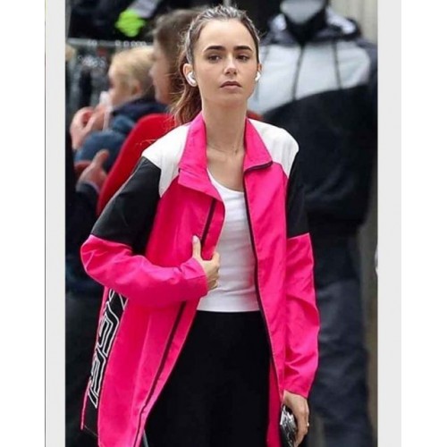 Emily in Paris S02 Emily Cooper Pink Jacket